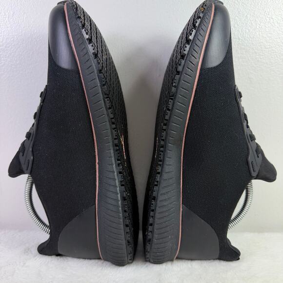 Skechers Work Squad SR Slip-Resistant Sneaker Black/Rose Gold Women’s Size 11 - Picture 5 of 10